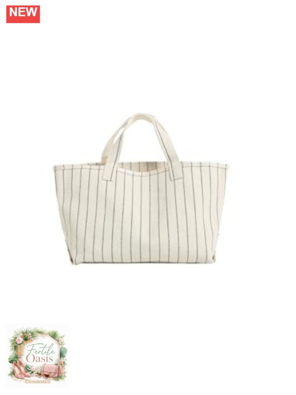 Small Canvas Tote Bag for Women - Structured Mini Handbag with Slip Pocket,